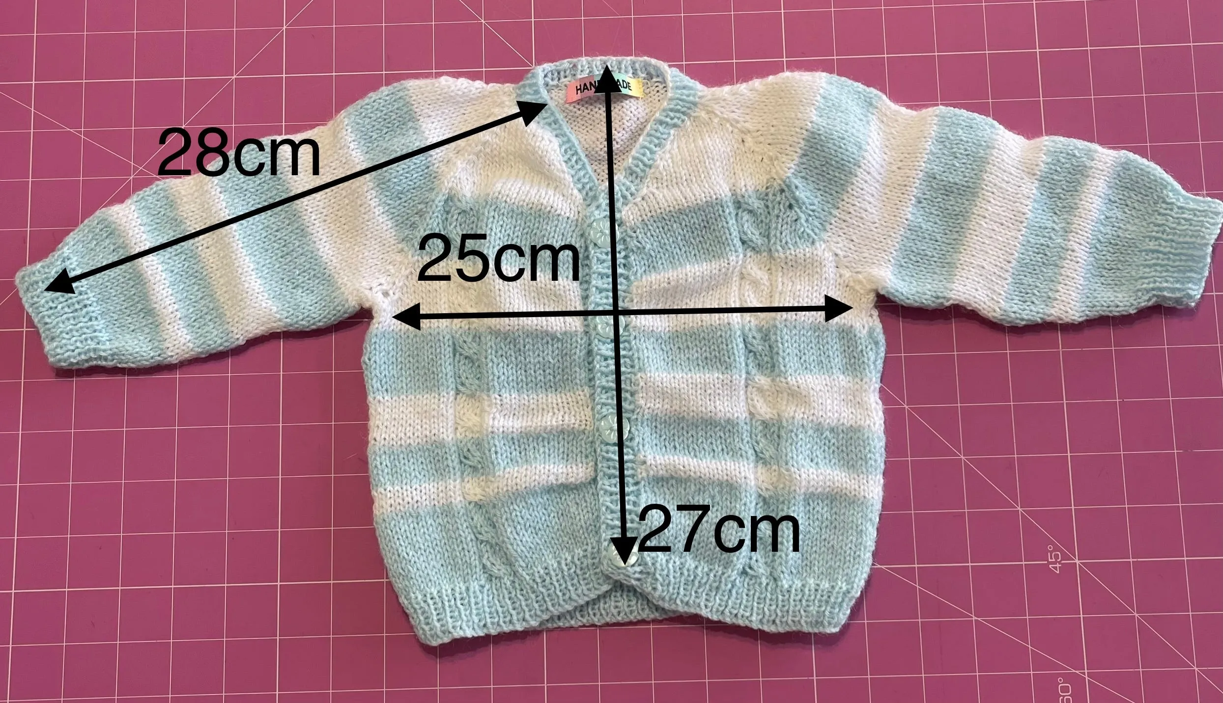 Hand knit cardigan