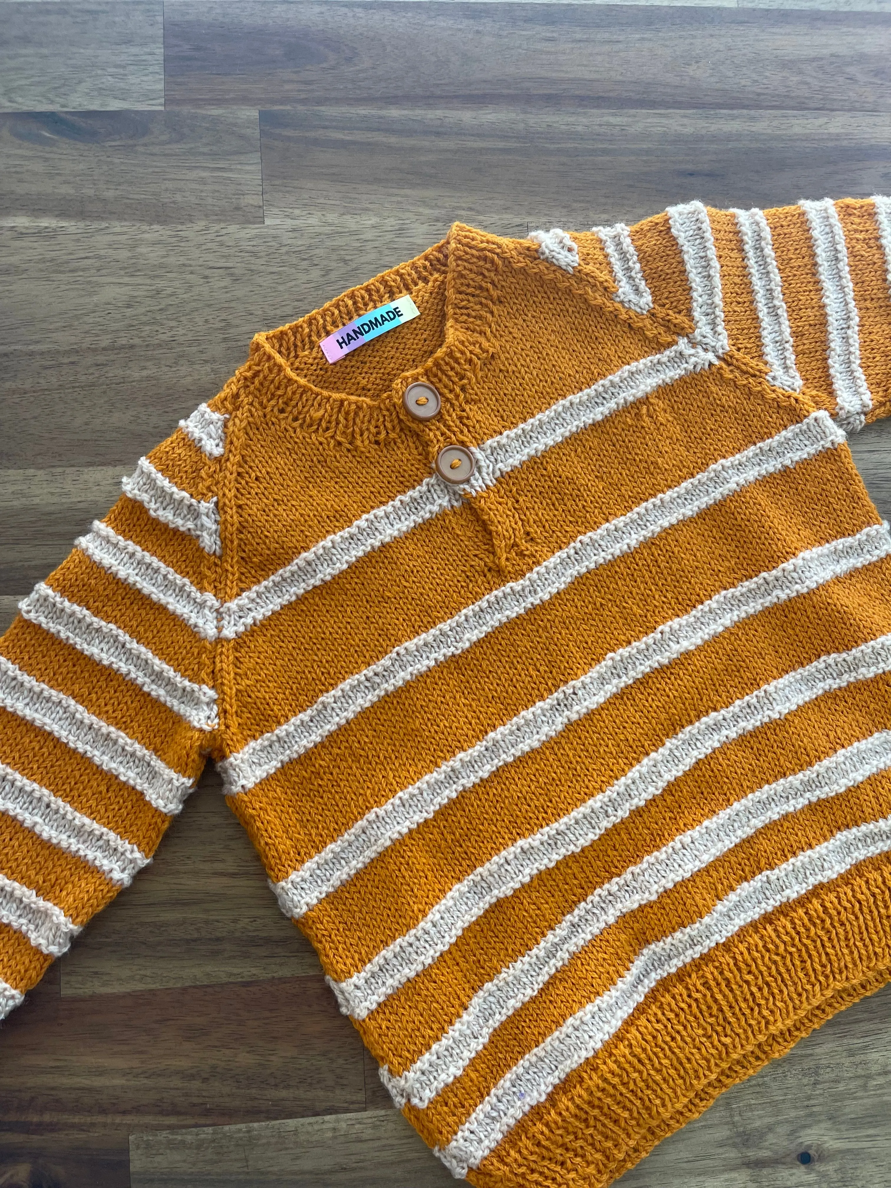 Hand knit cardigan