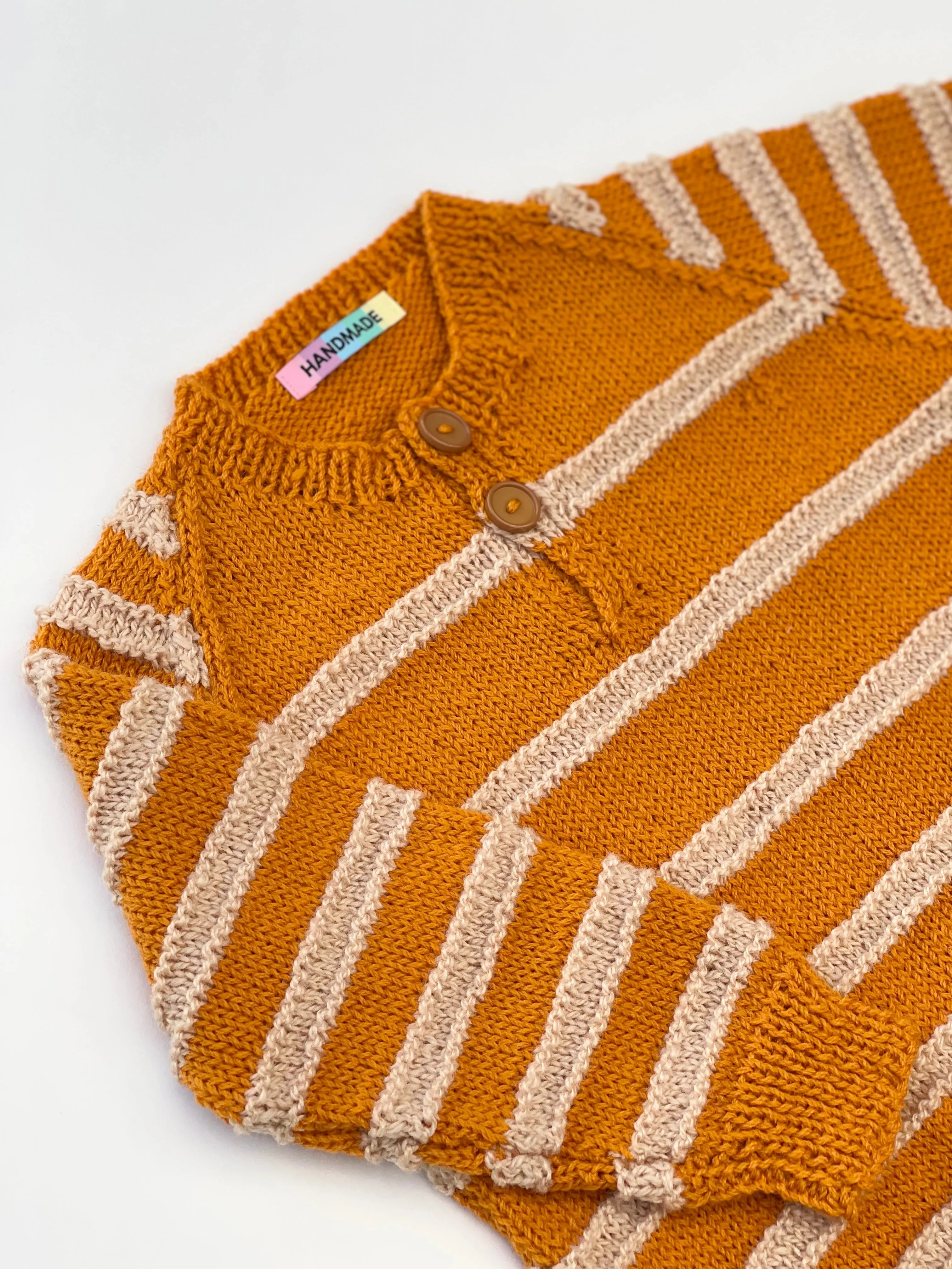Hand knit cardigan
