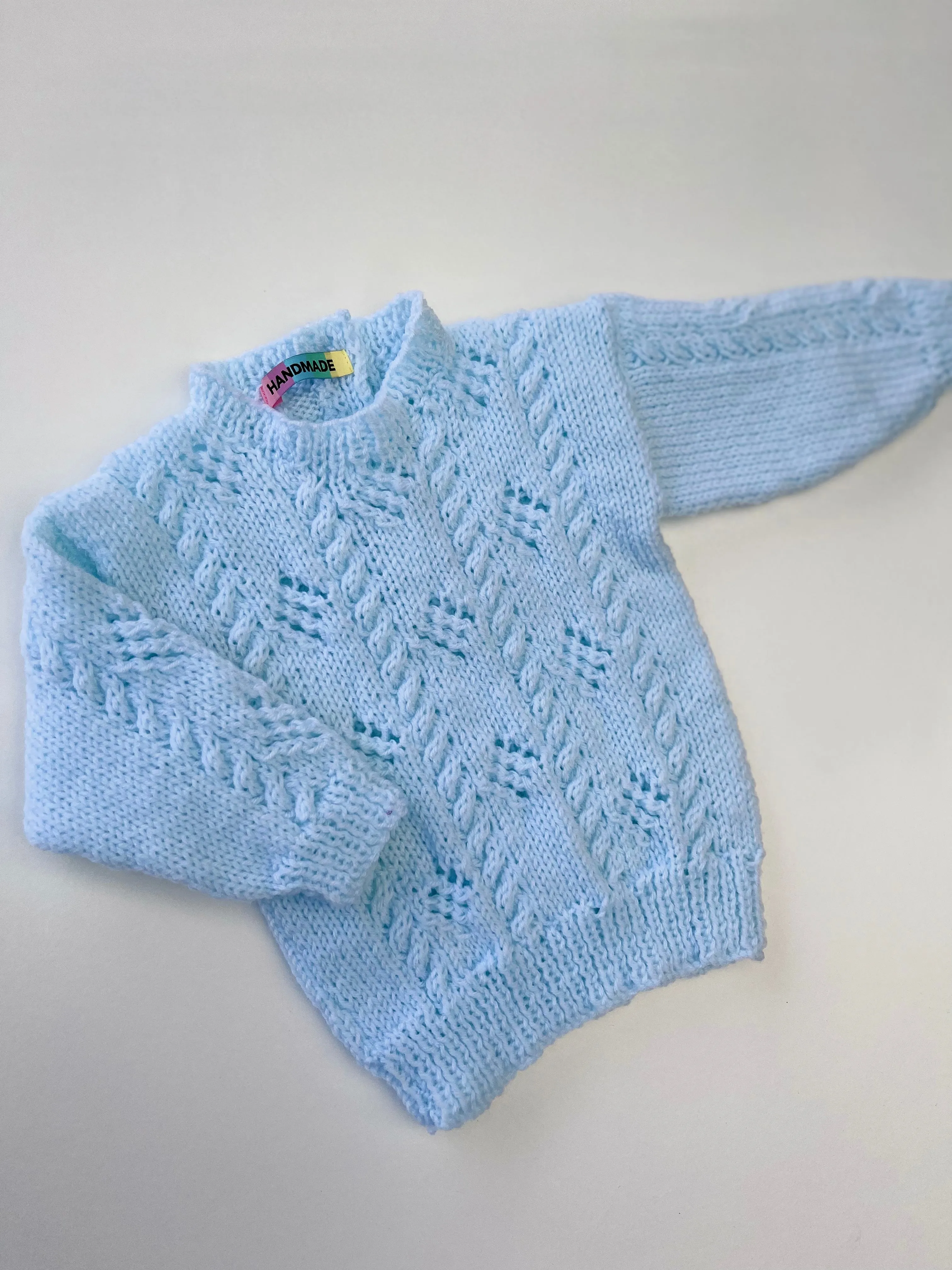 Hand knit cardigan