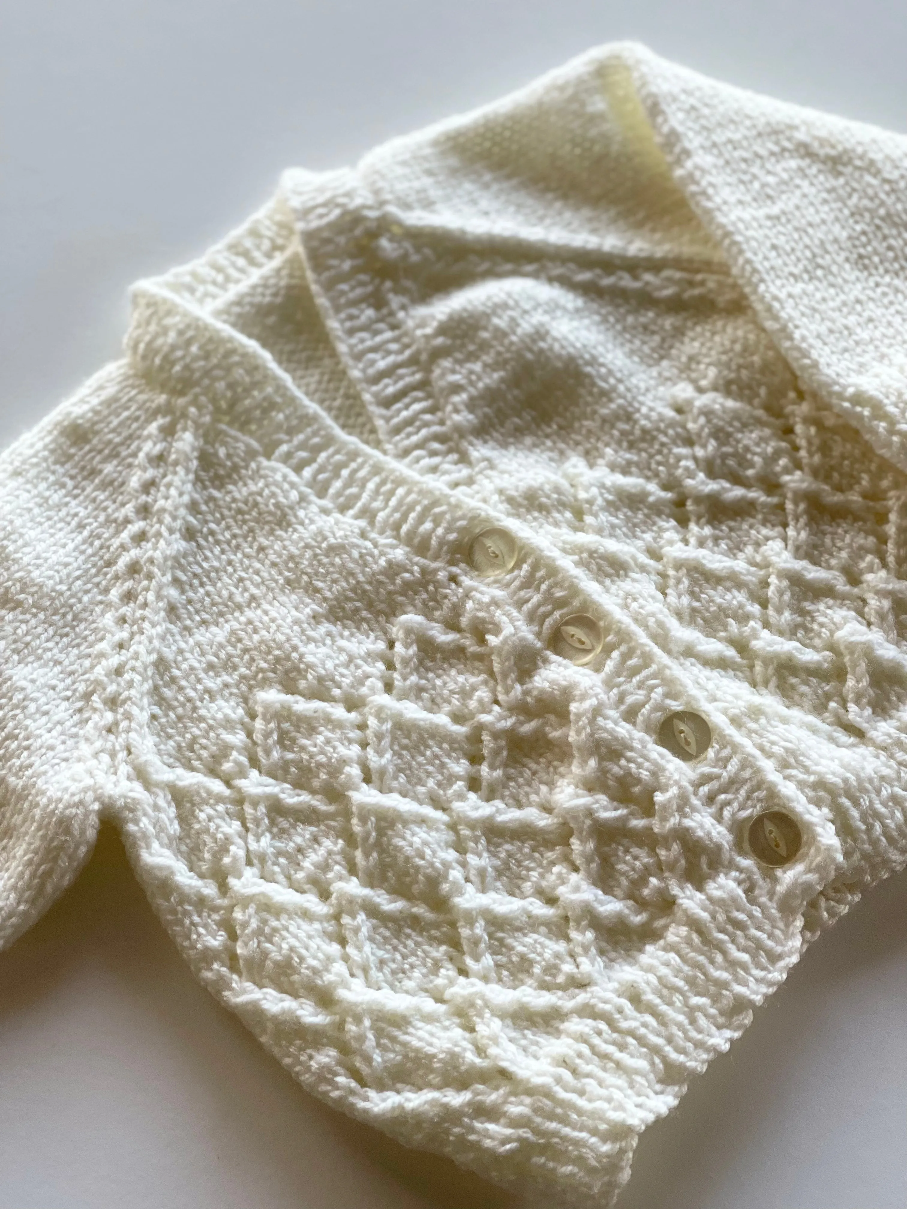 Hand knit cardigan