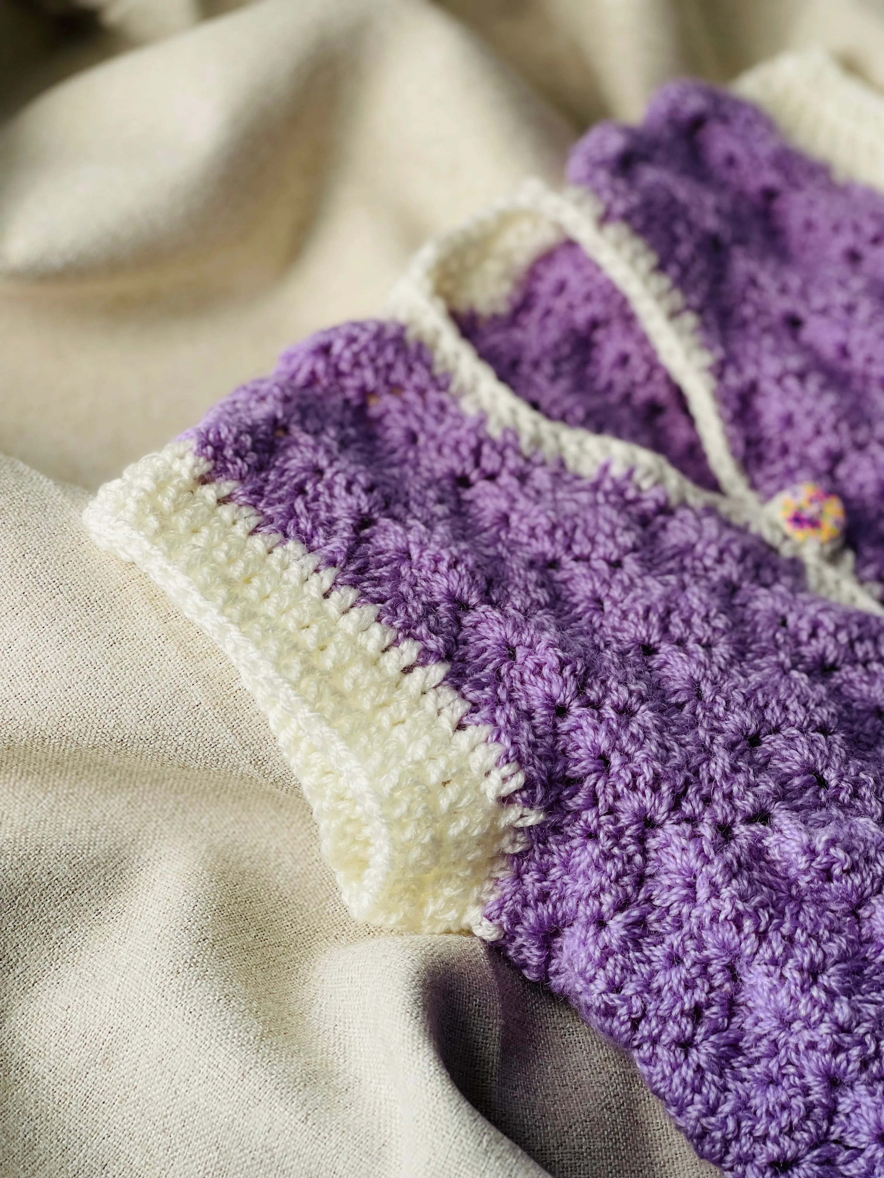 Hand knit cardigan