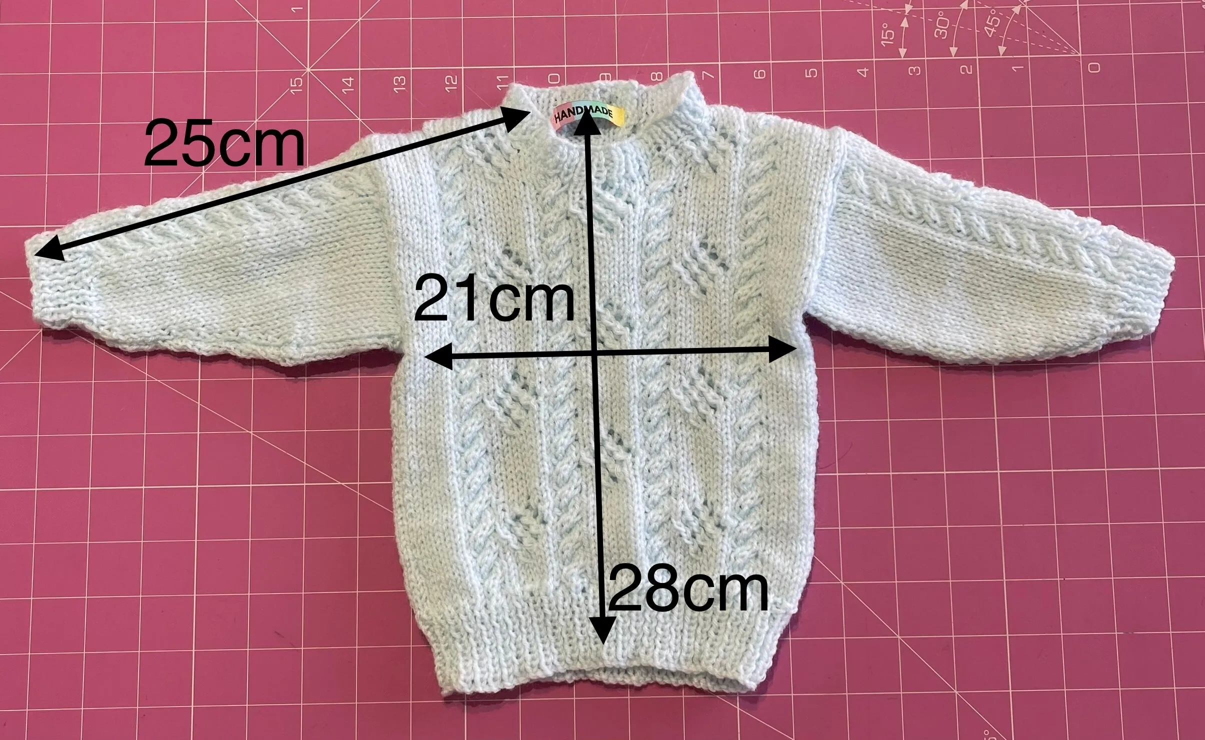 Hand knit cardigan