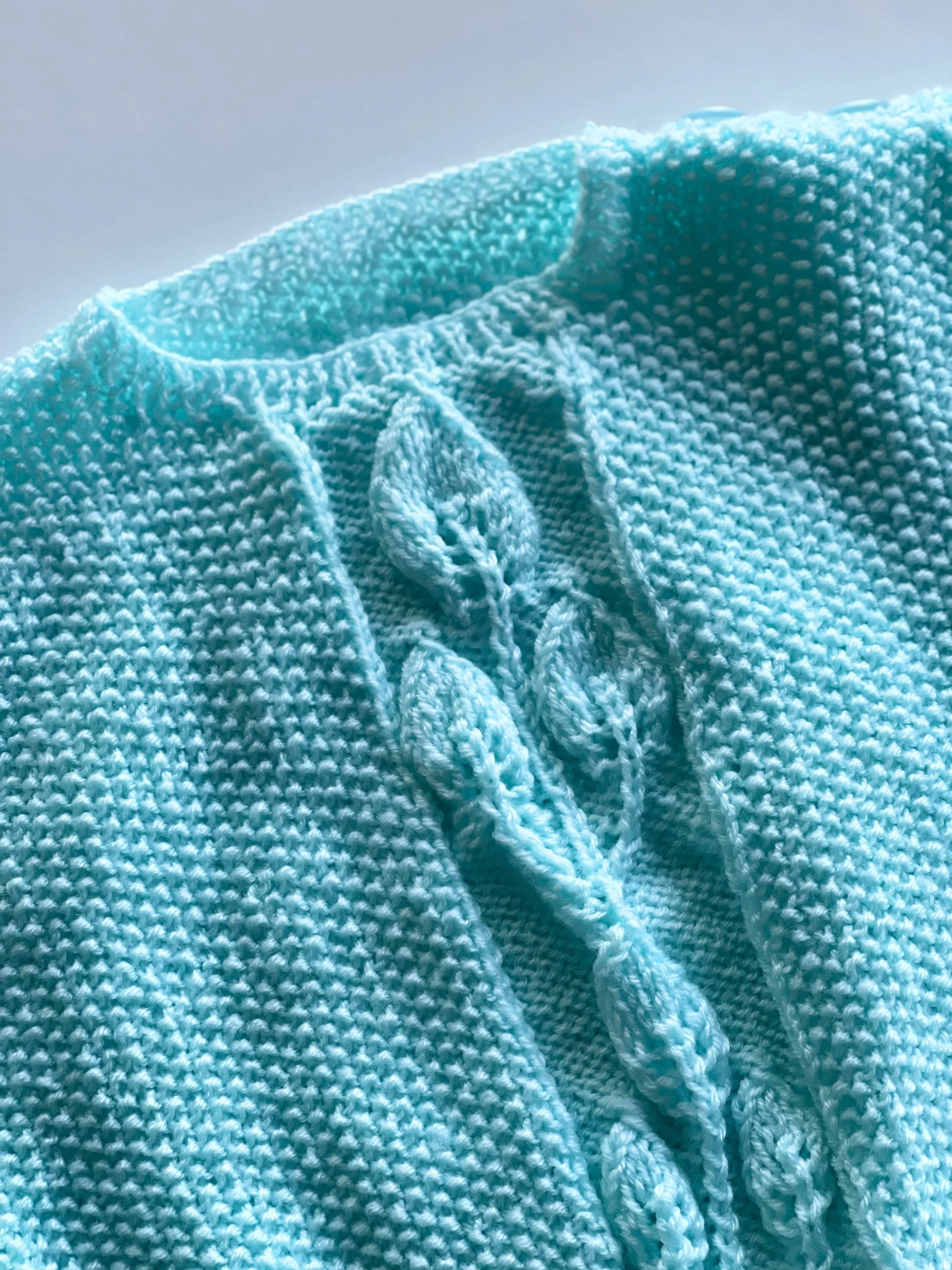 Hand knit cardigan