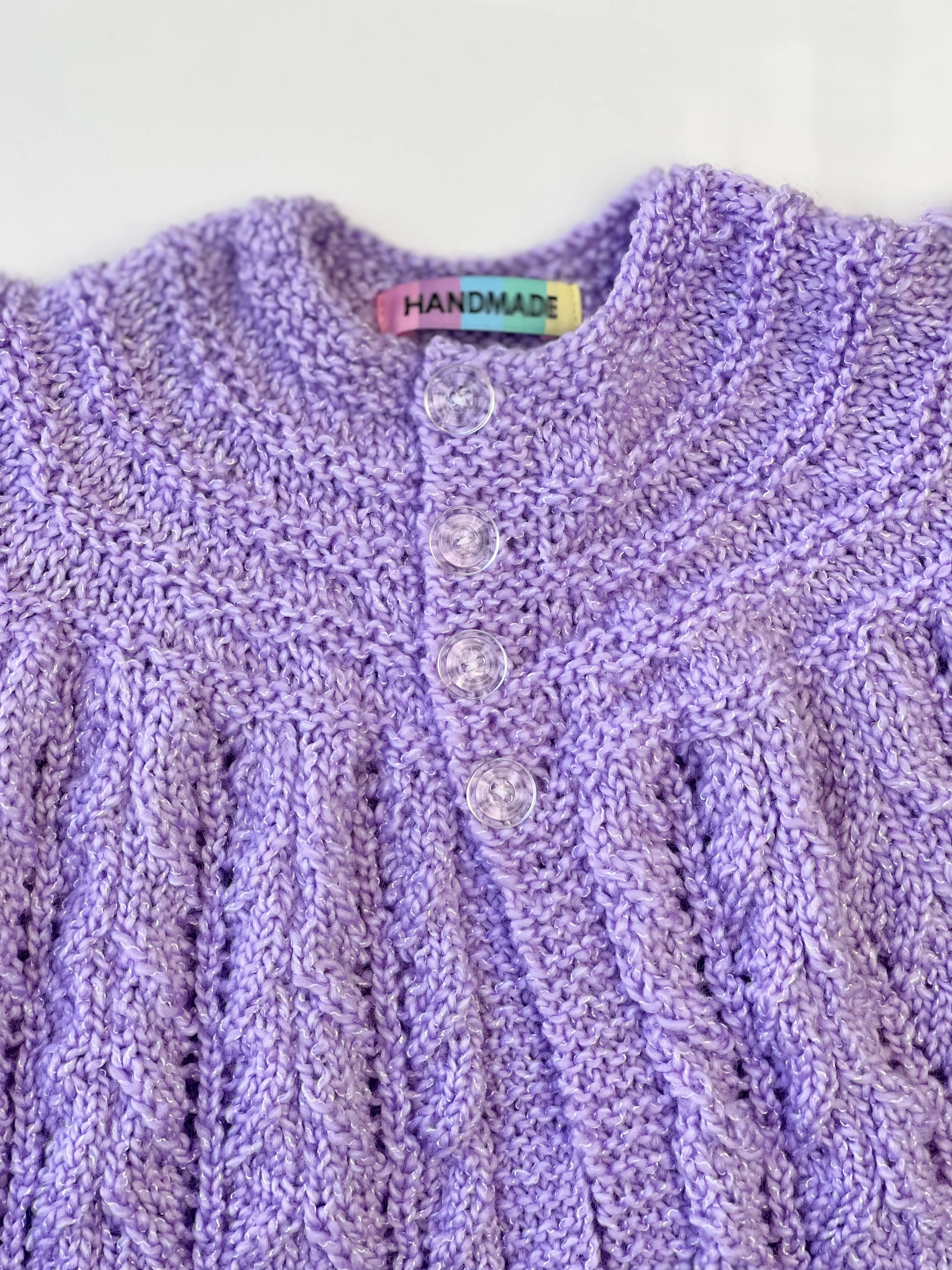 Hand knit cardigan