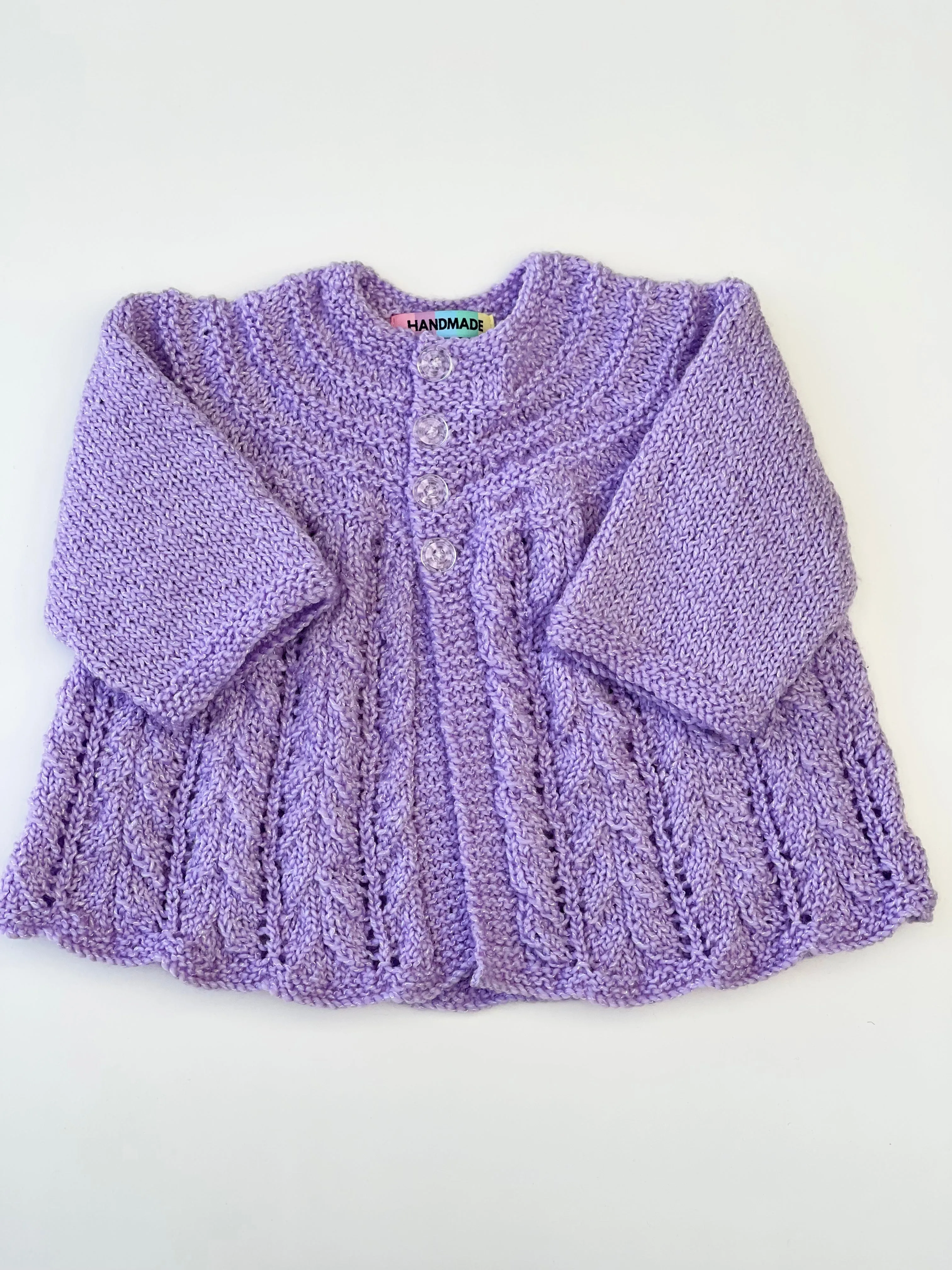 Hand knit cardigan