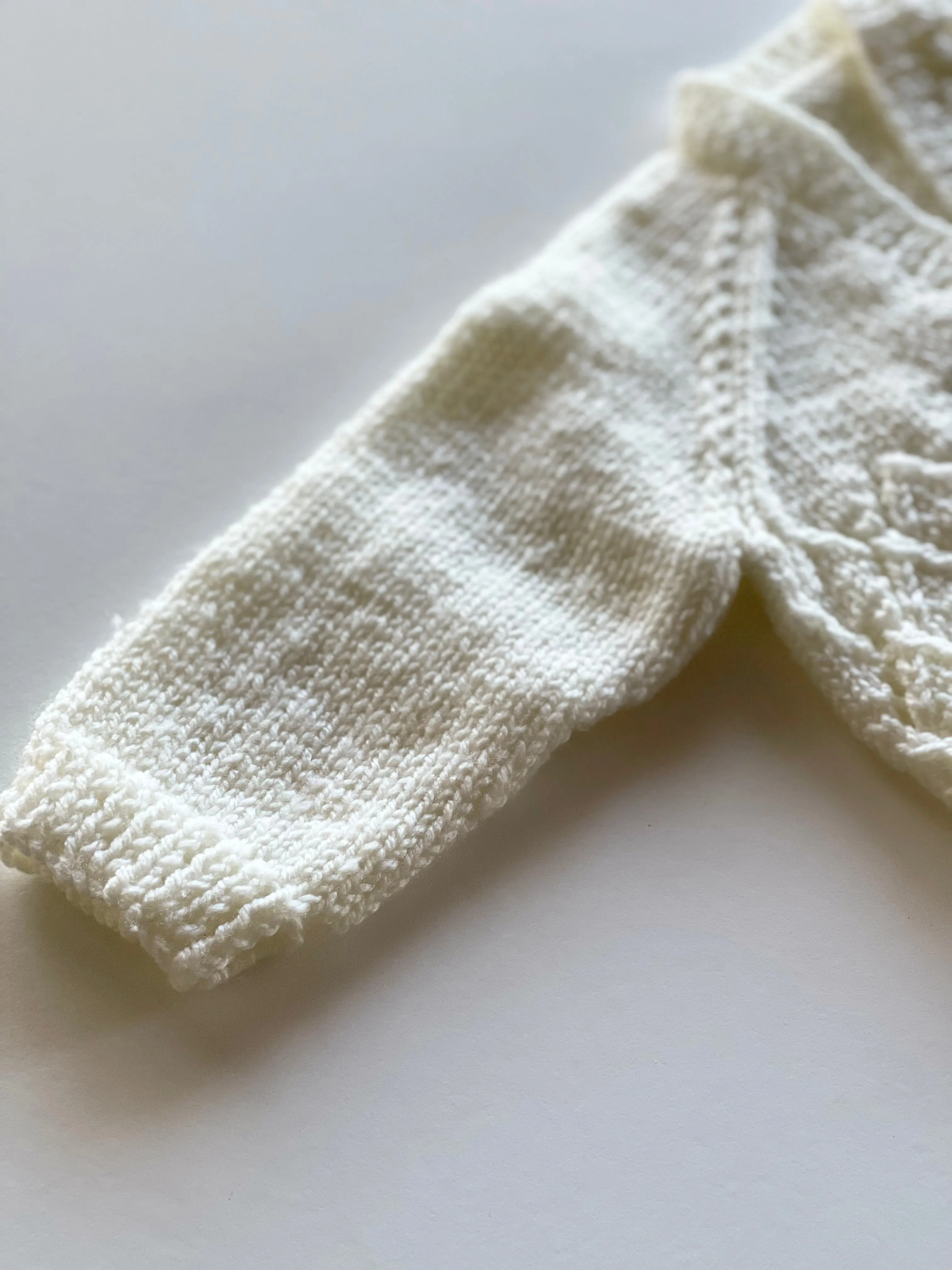 Hand knit cardigan