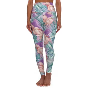 High Waisted Leggings - Cassian Madras