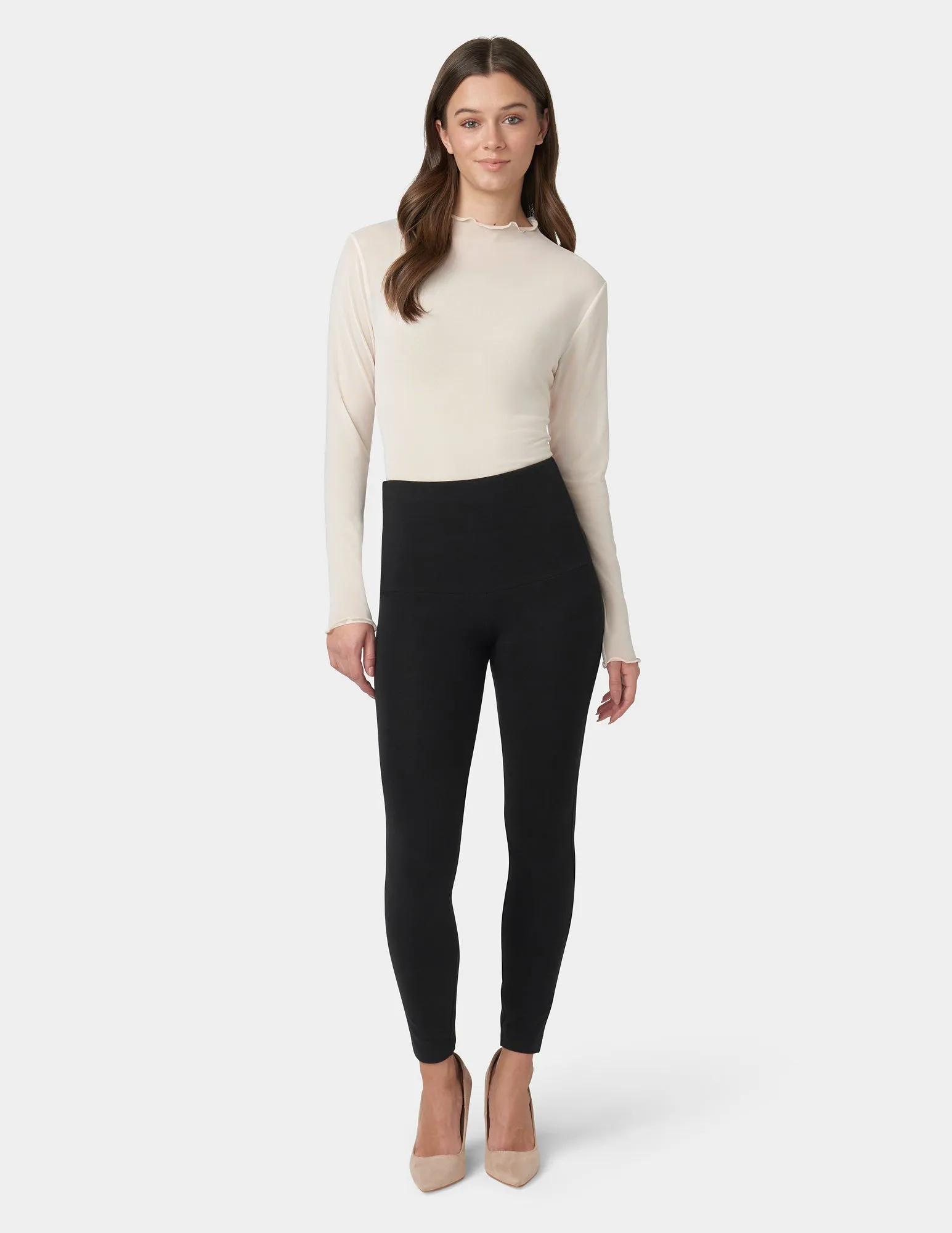 HUE Ultra Tummy Shaping Leggings