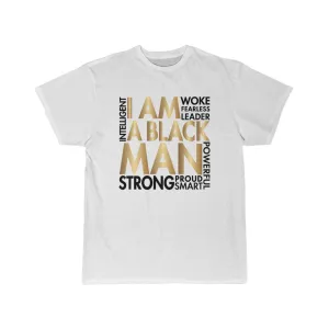 I Am A Black Man Men's Short Sleeve Tee T-shirt