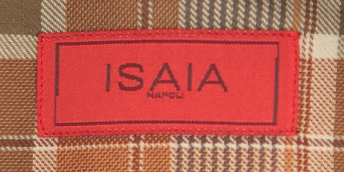 Isaia Caramel Brown Shirt - Slim
