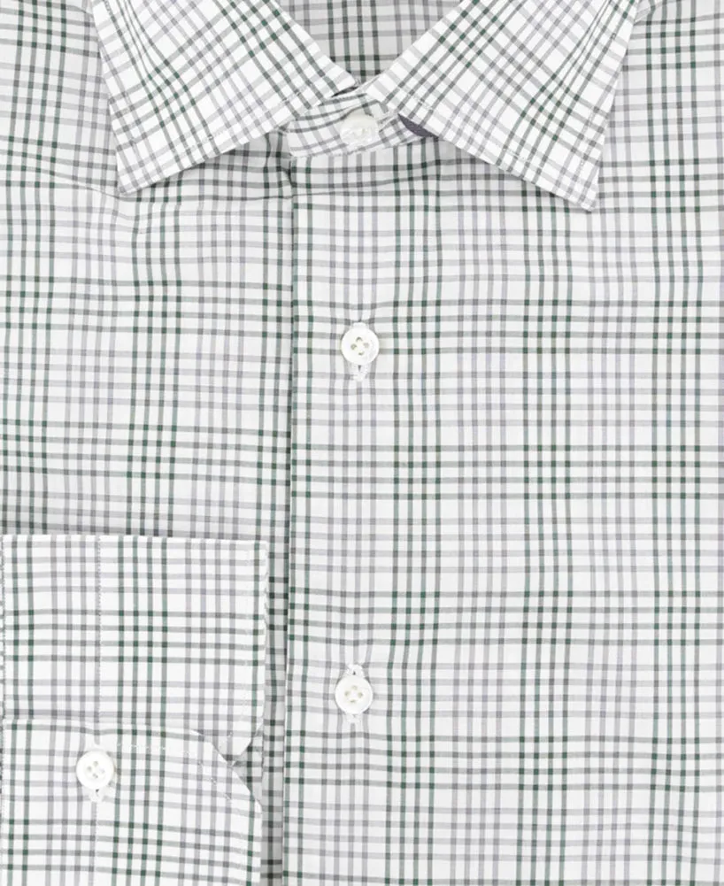 Isaia Green Shirt - Slim