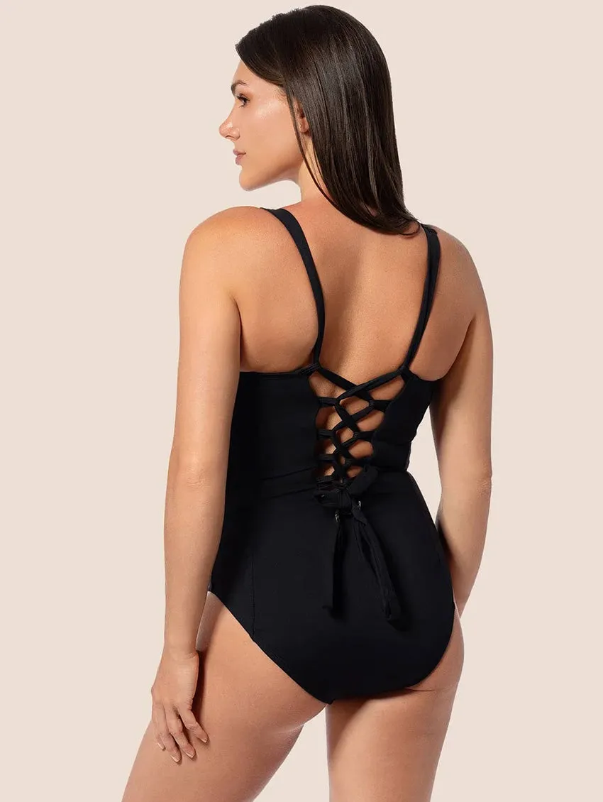 Jantzen Double Dare Adjustable One Piece Swimsuit