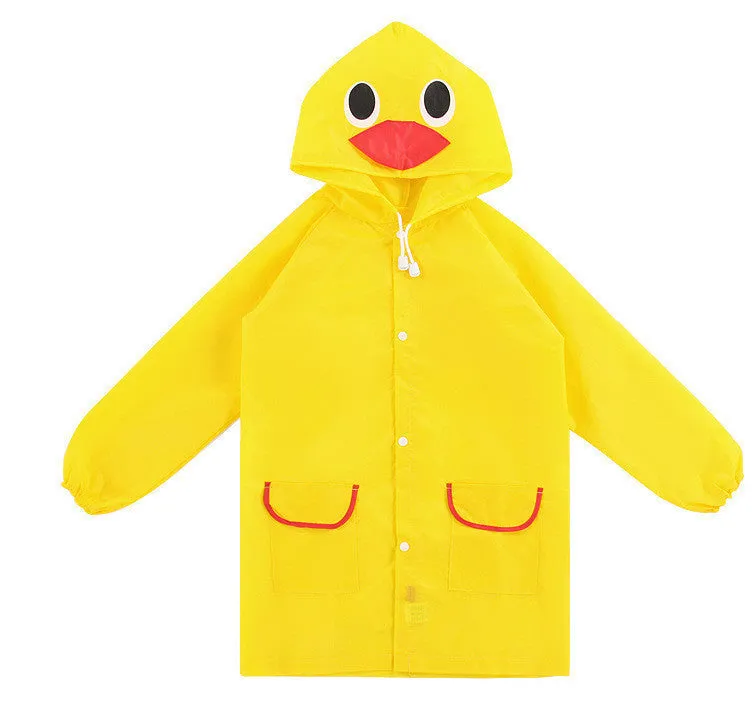 Kids Rain Coat children Raincoat Rainwear/Rainsuit,Kids Waterproof Animal Raincoat 1pcs