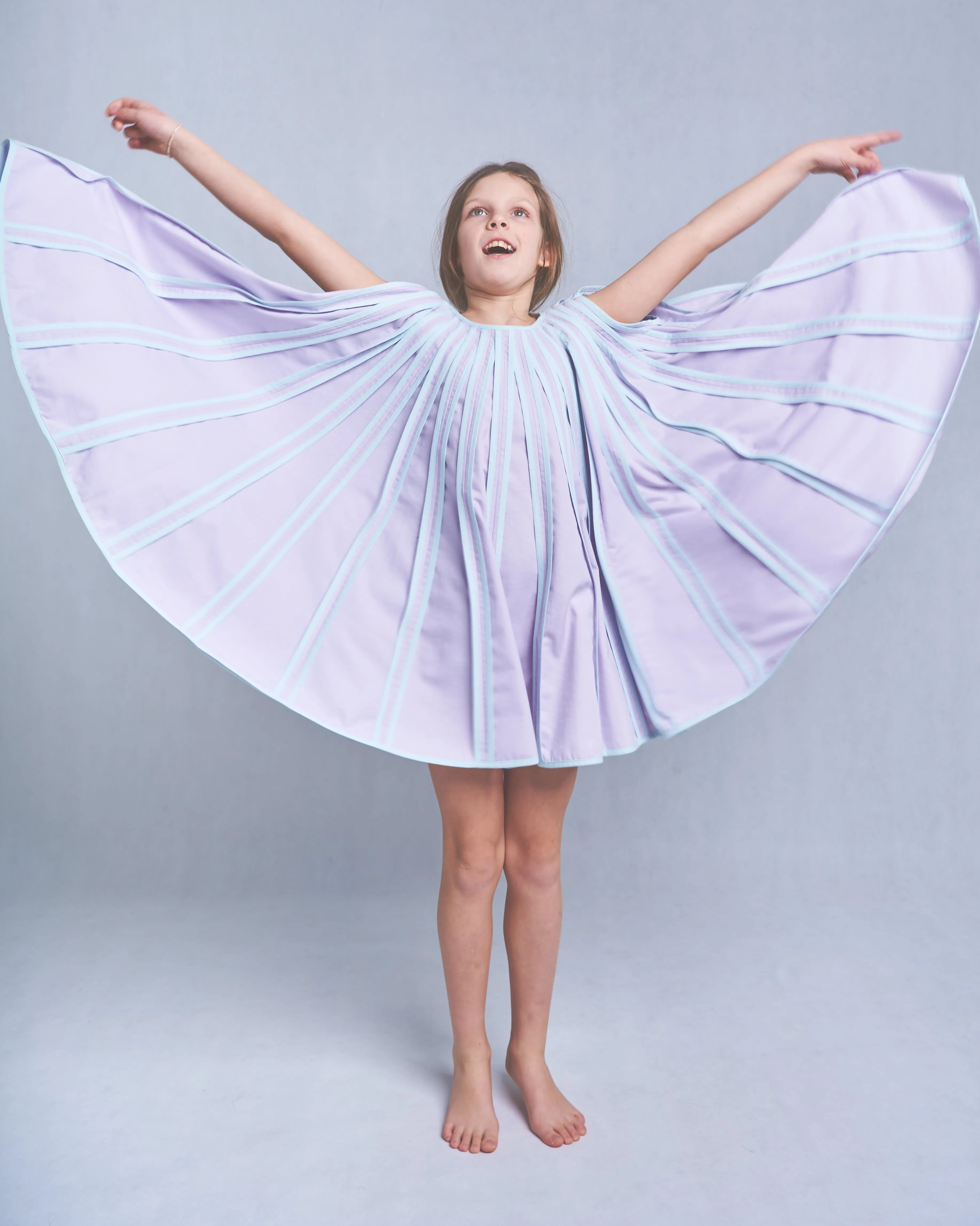 Kimaya Purple-Mint Dress