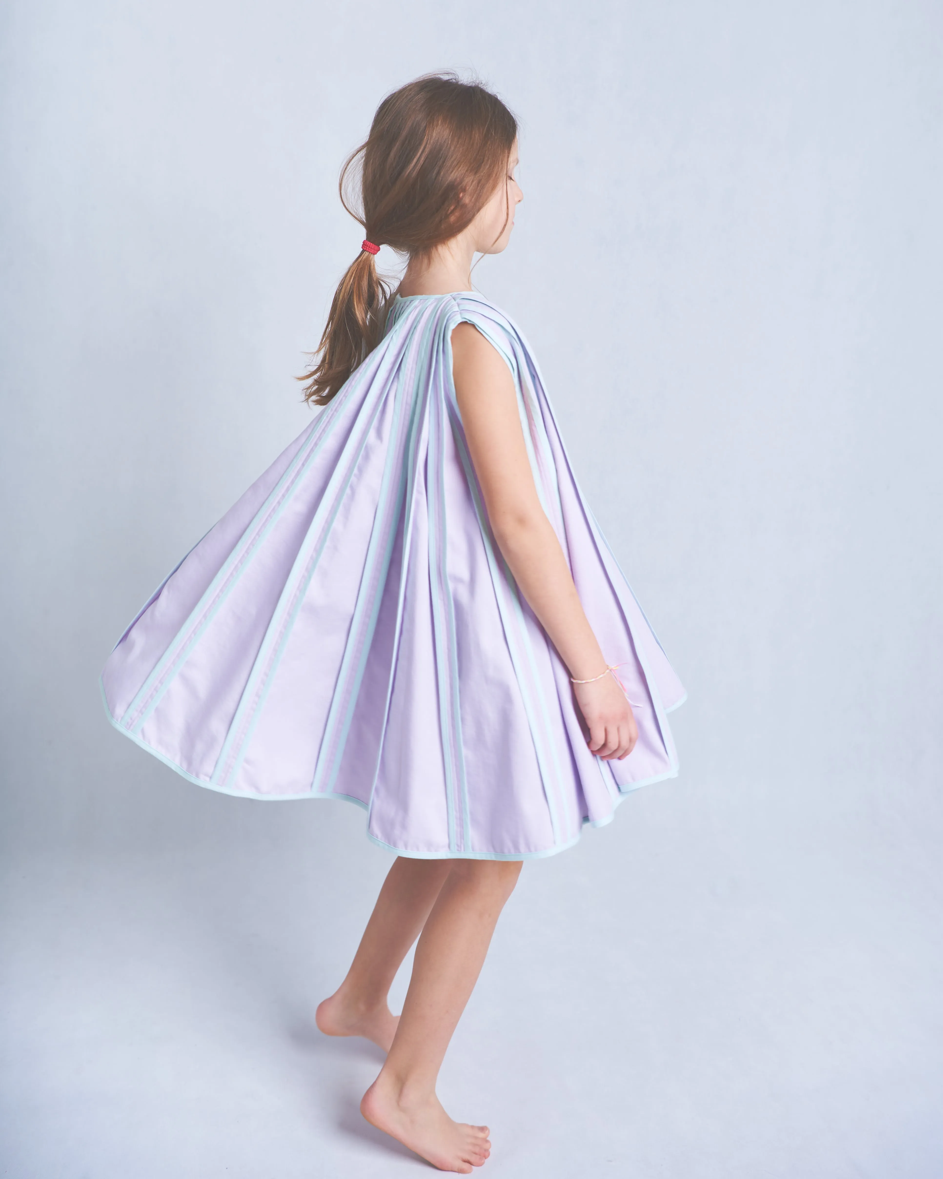 Kimaya Purple-Mint Dress