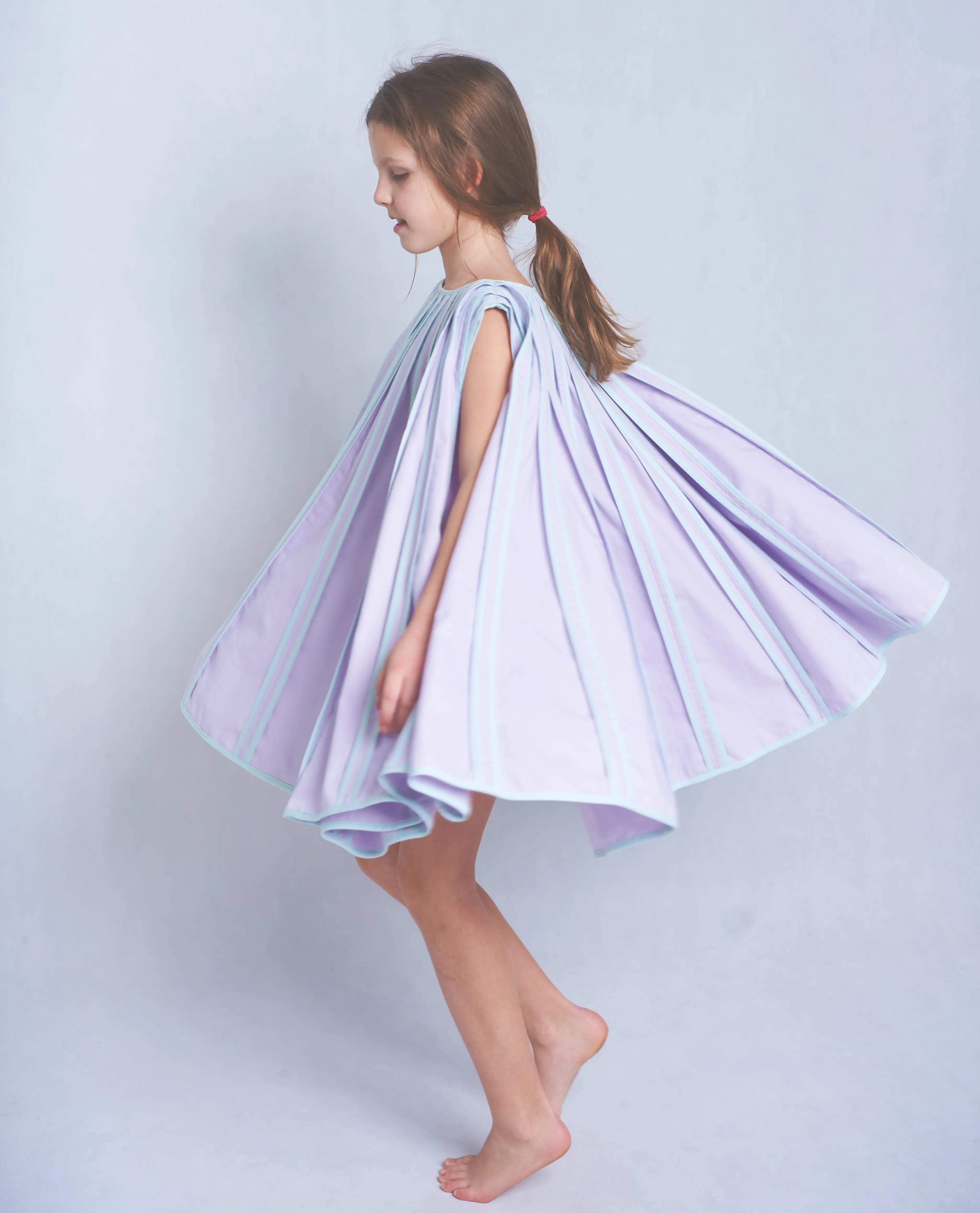 Kimaya Purple-Mint Dress
