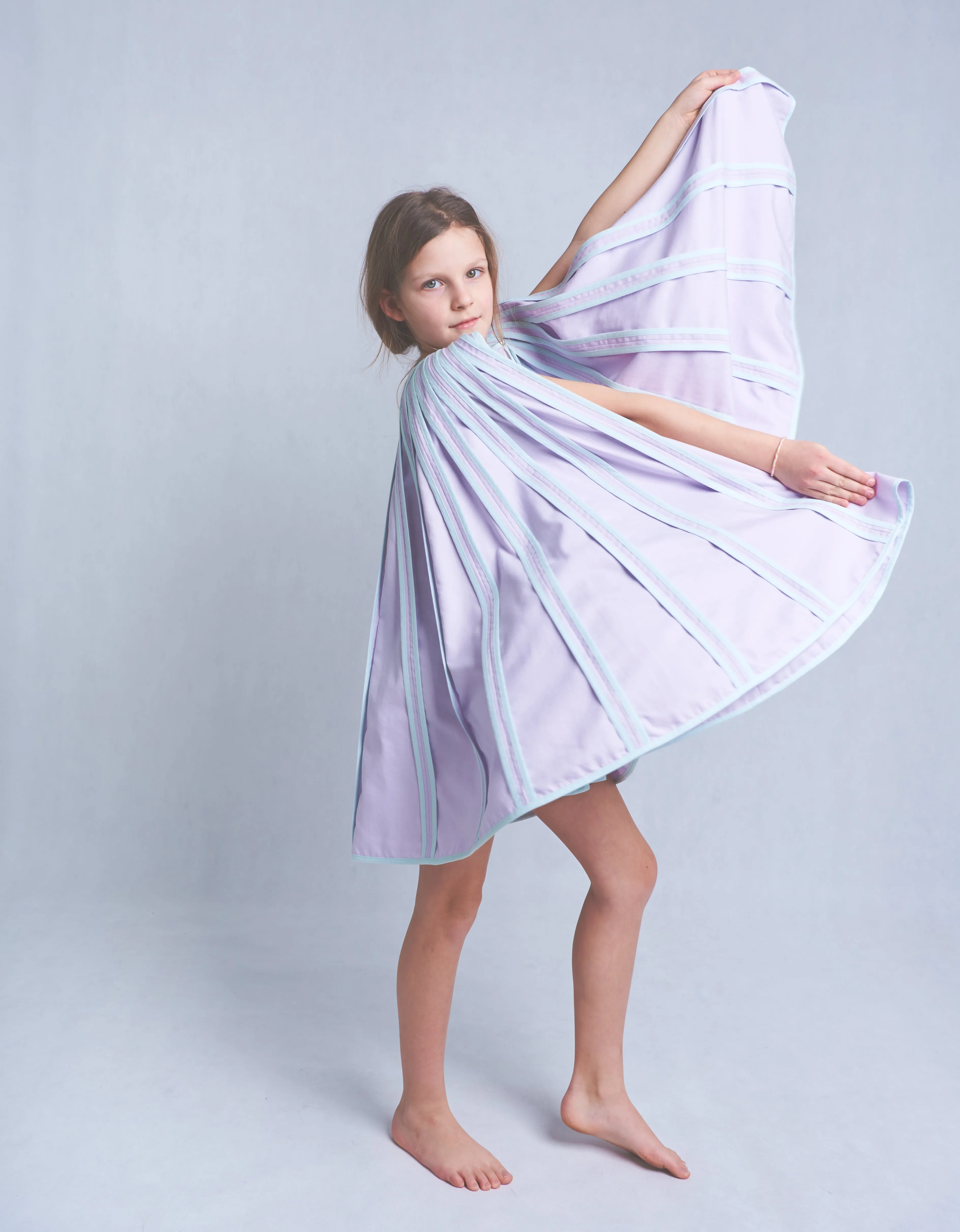 Kimaya Purple-Mint Dress