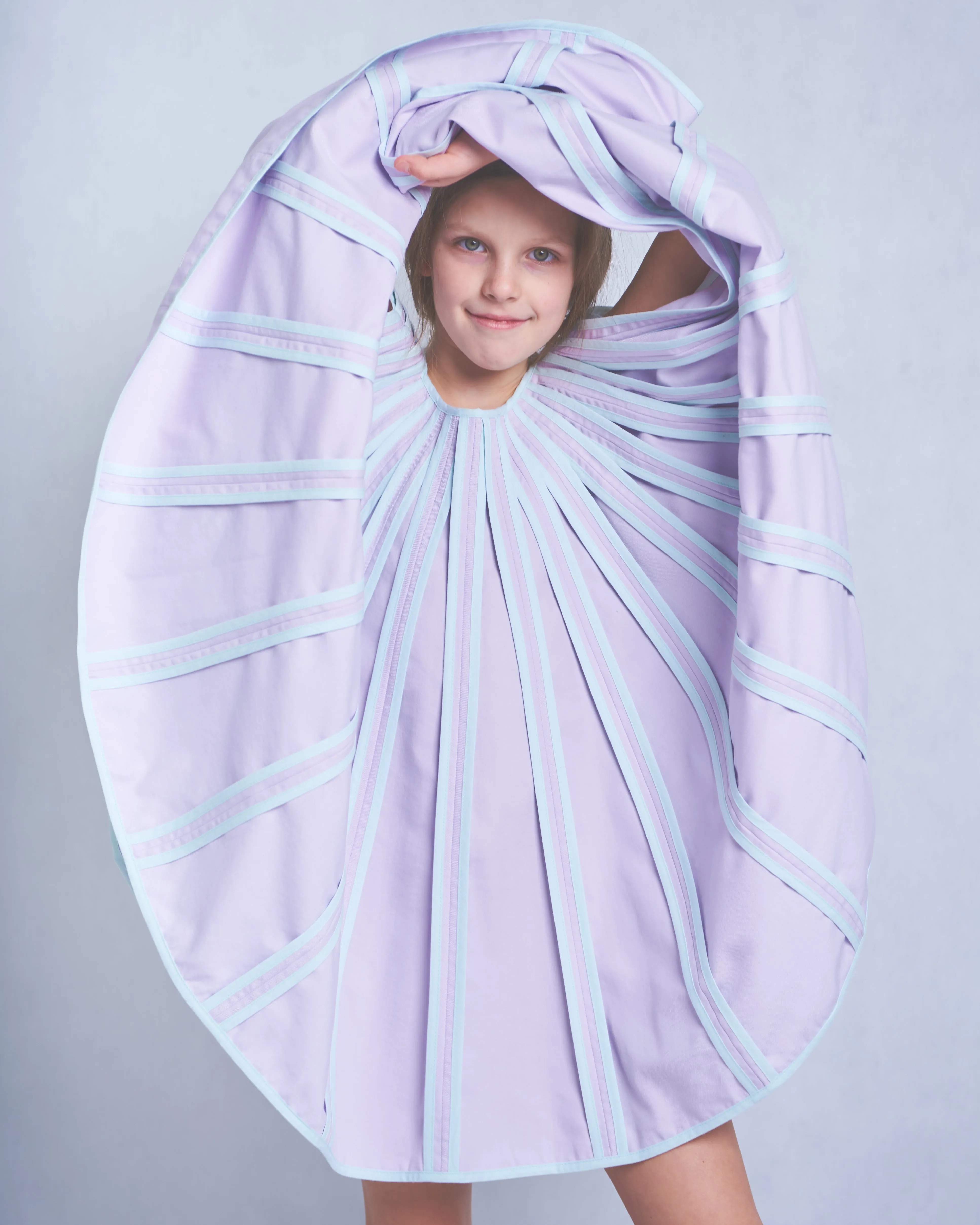 Kimaya Purple-Mint Dress
