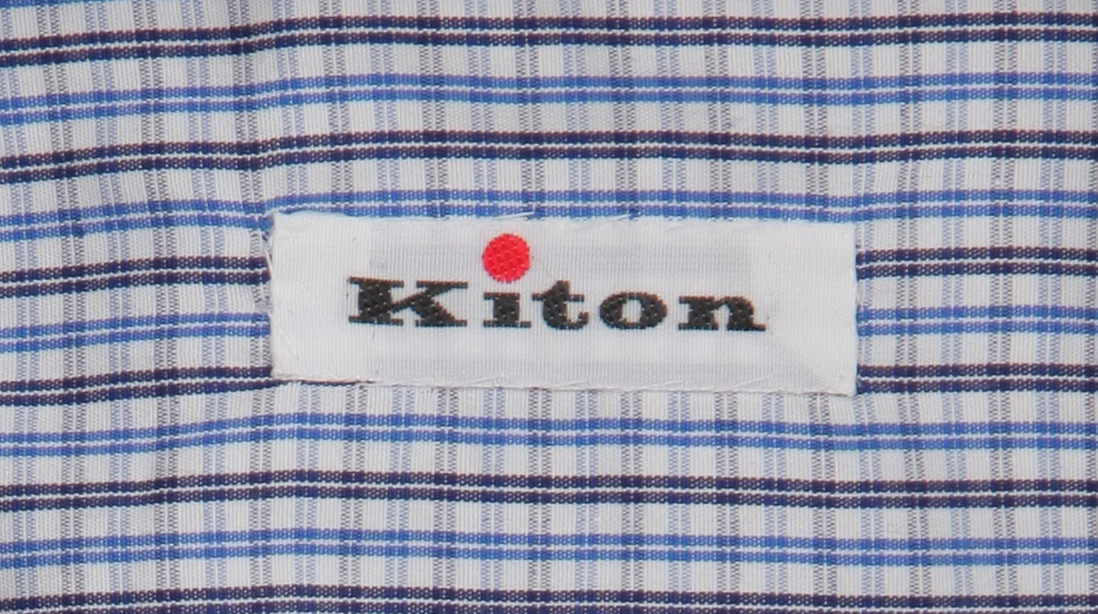 Kiton Blue Shirt - Slim