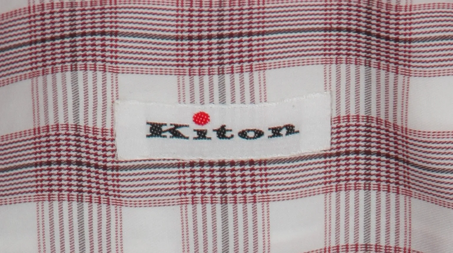 Kiton Burgundy Red Shirt - Slim