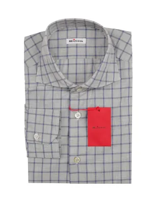 Kiton Gray Shirt - Slim