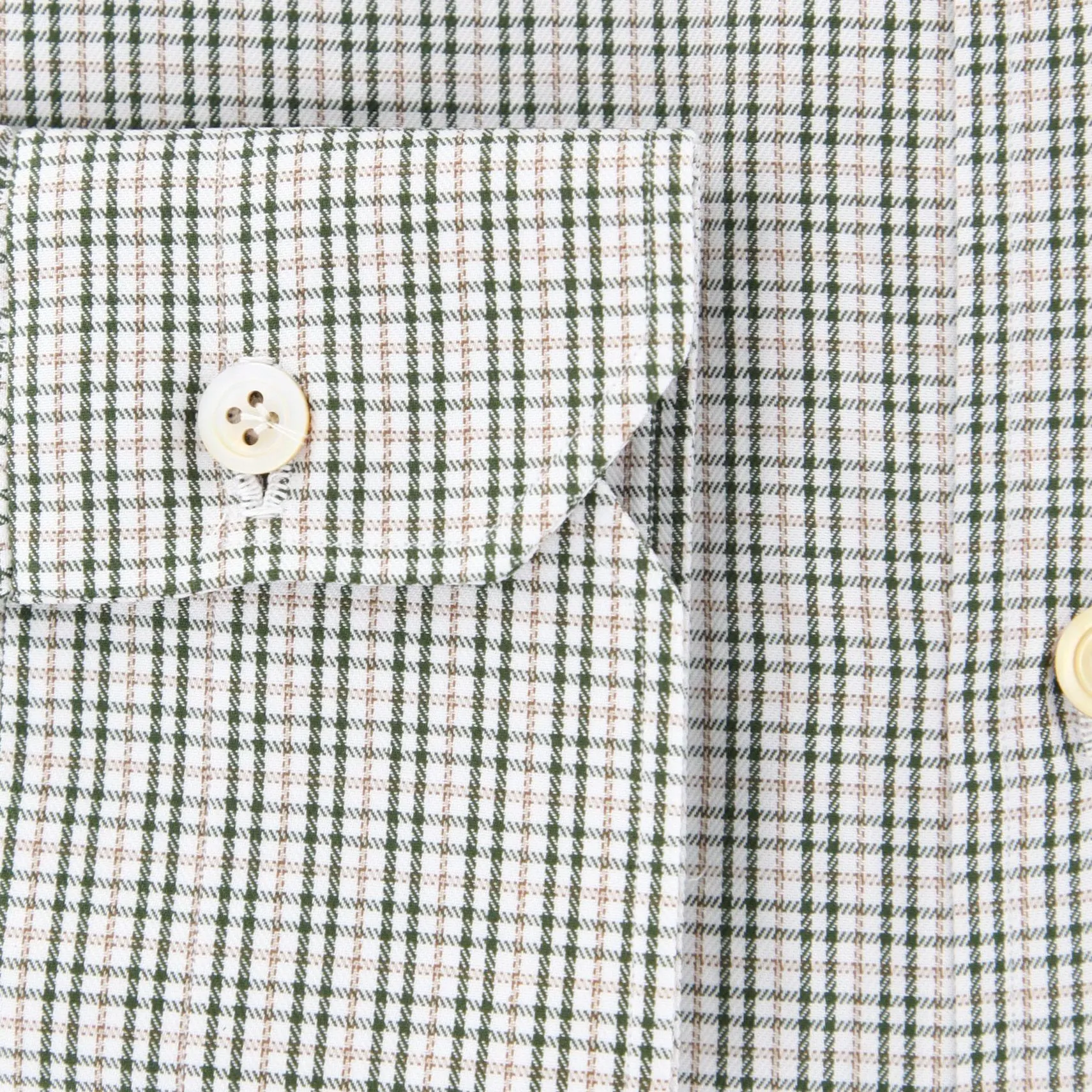 Kiton Green Shirt - Slim