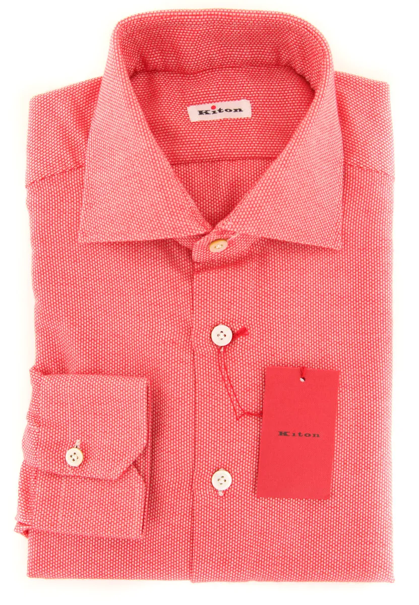 Kiton Red Shirt - Slim