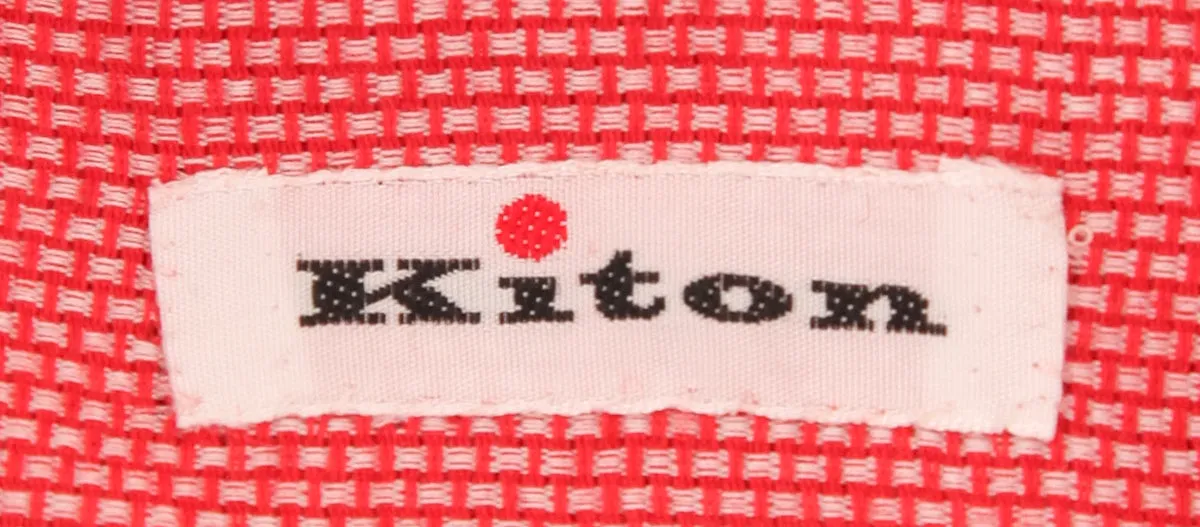 Kiton Red Shirt - Slim