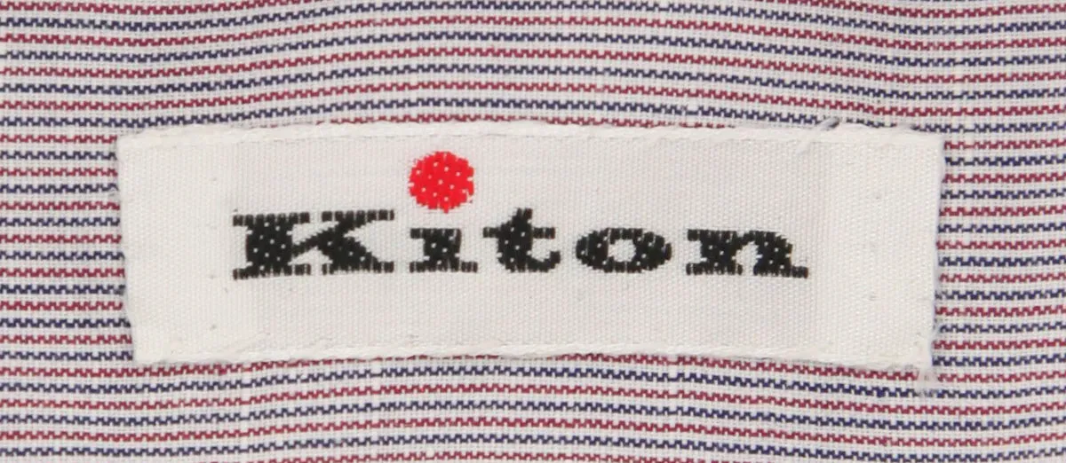 Kiton Red Shirt - Slim