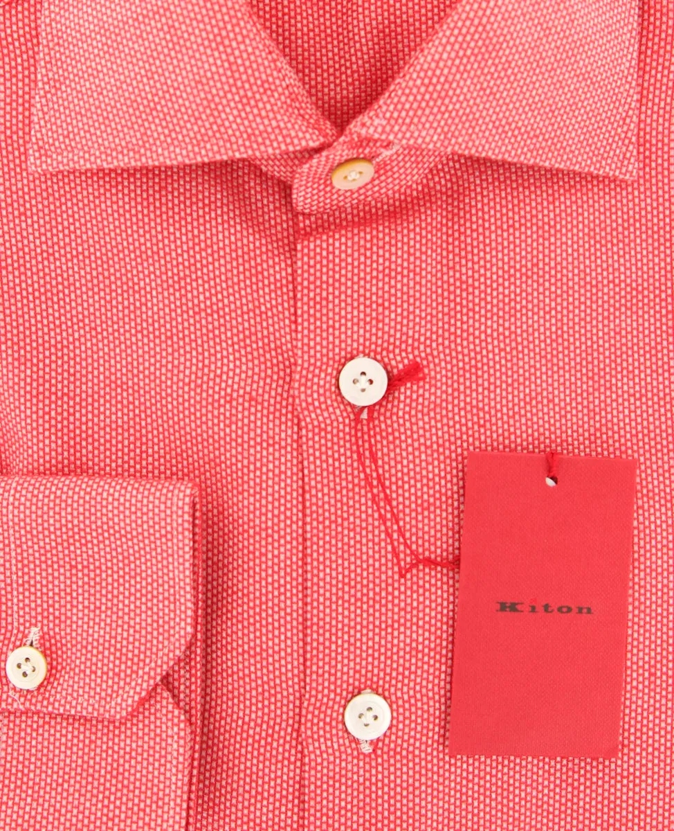 Kiton Red Shirt - Slim