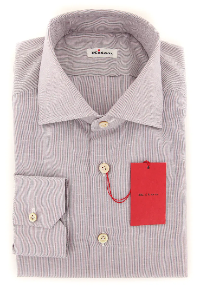 Kiton Red Shirt - Slim