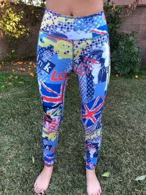 LEGGINGS LONDON CALLING/CAMO