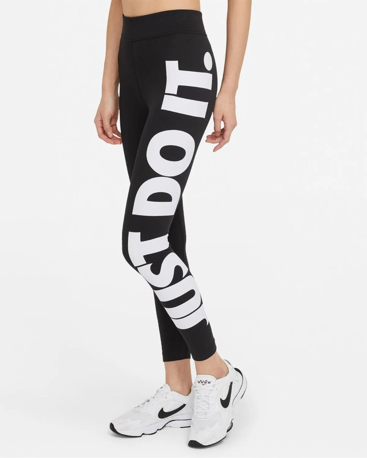 LEGGINGS NIKE PRO PANTA DONNA WOMEN NERO JUST DO IT