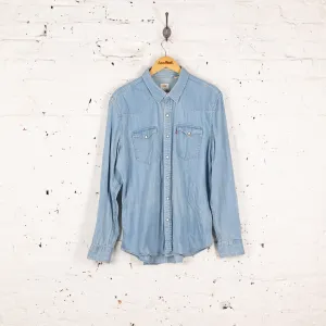 Levis Denim Shirt - Blue - XL