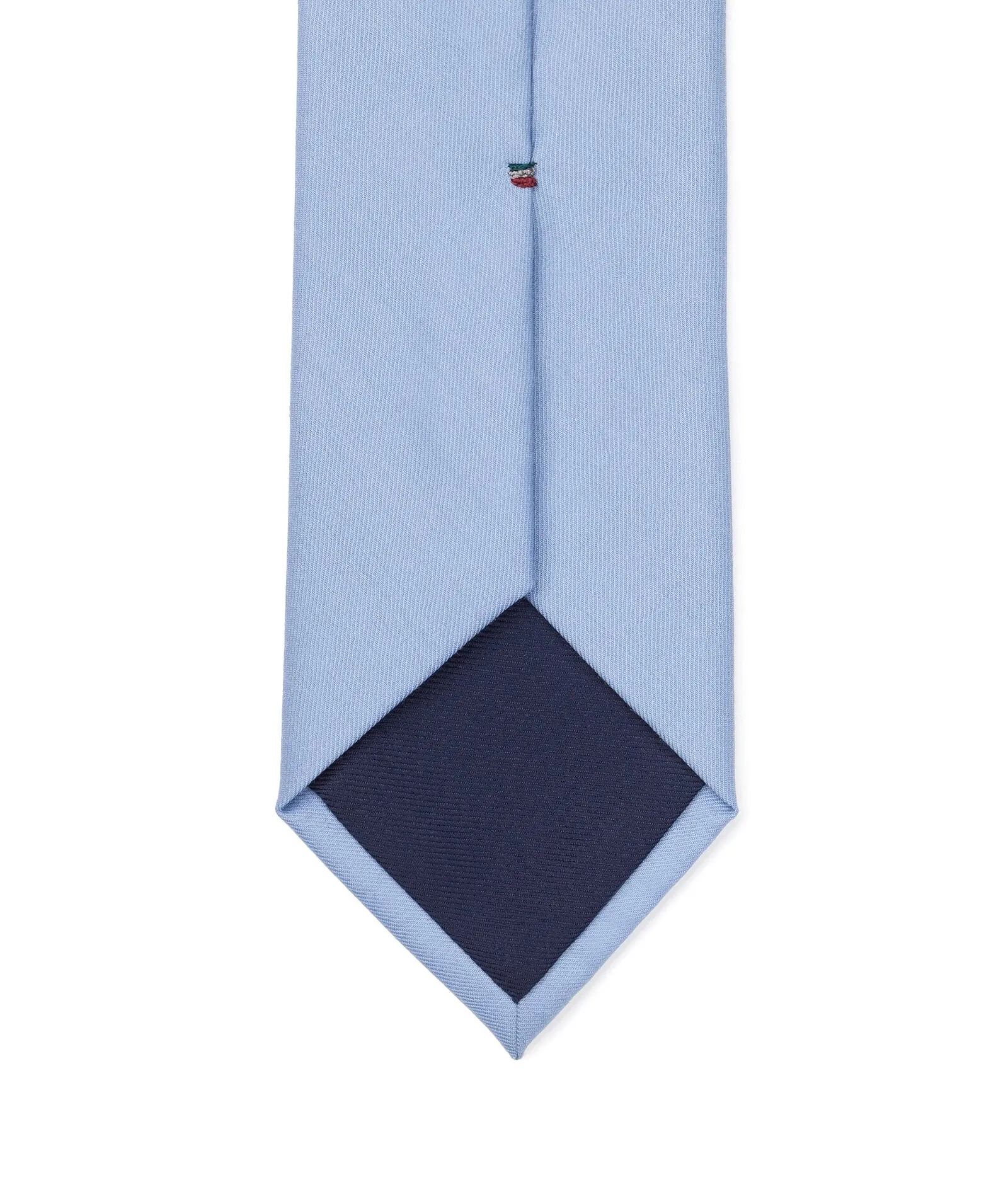 Light Blue Handmade Wool Men's Tie