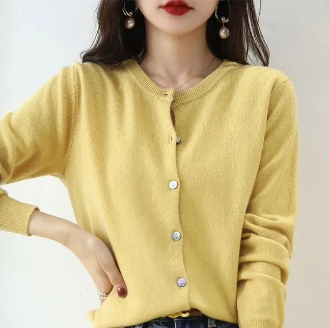 Lightweight Evelyn Spring Cardigan