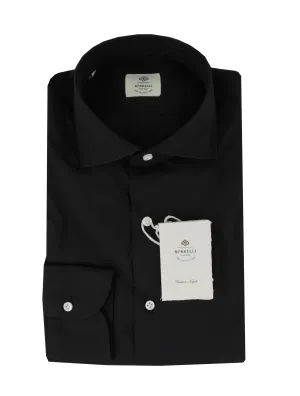 Luigi Borrelli Black Shirt - Slim