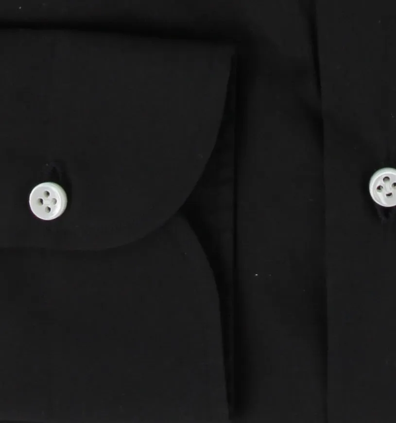 Luigi Borrelli Black Shirt - Slim
