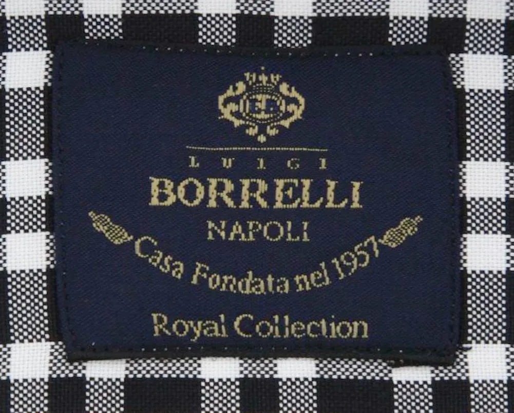 Luigi Borrelli Black Shirt - Slim