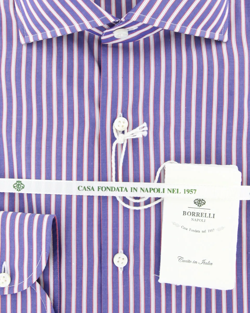 Luigi Borrelli Blue Shirt - Extra Slim