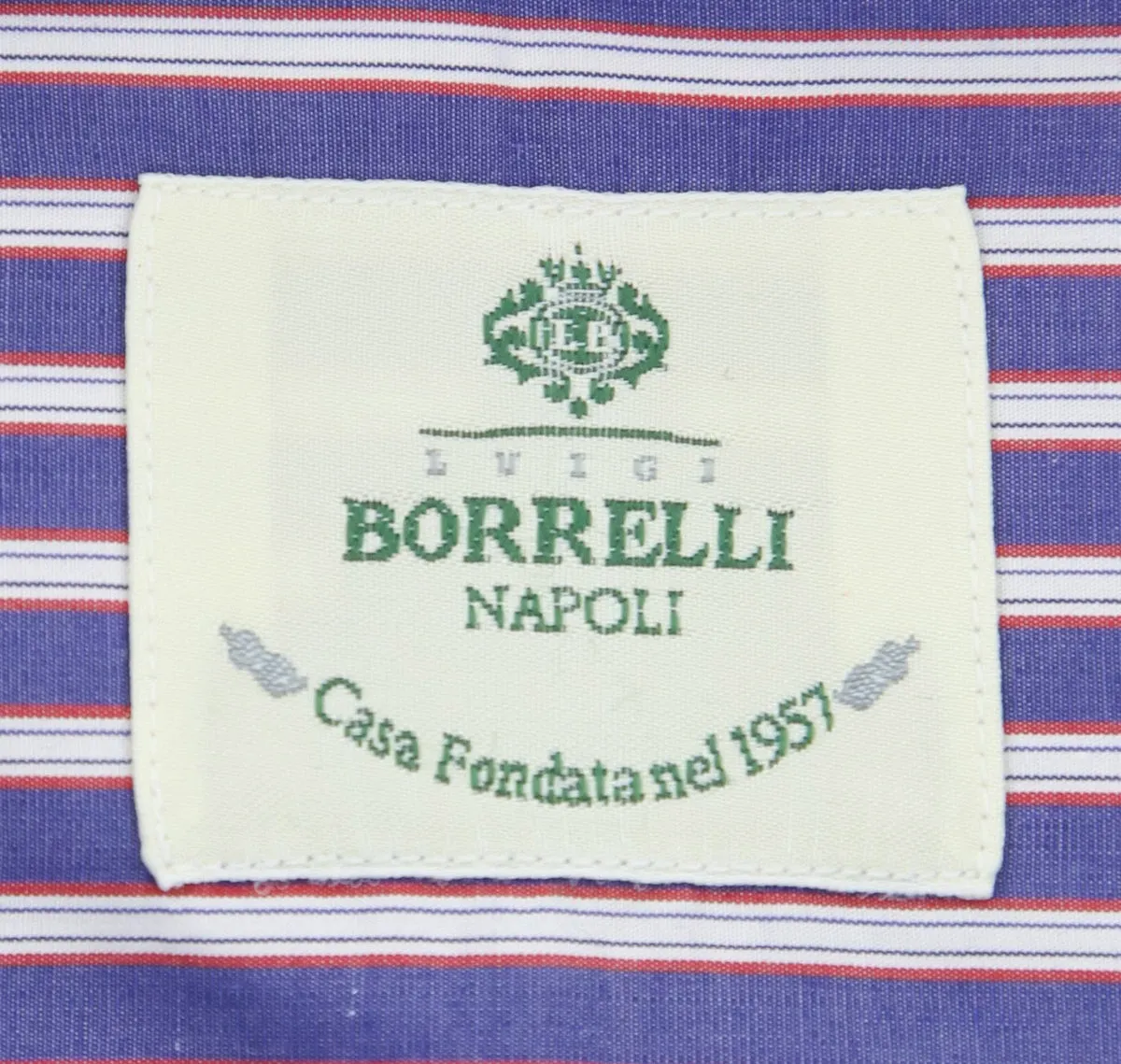 Luigi Borrelli Blue Shirt - Extra Slim