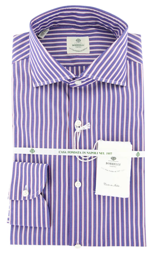 Luigi Borrelli Blue Shirt - Extra Slim