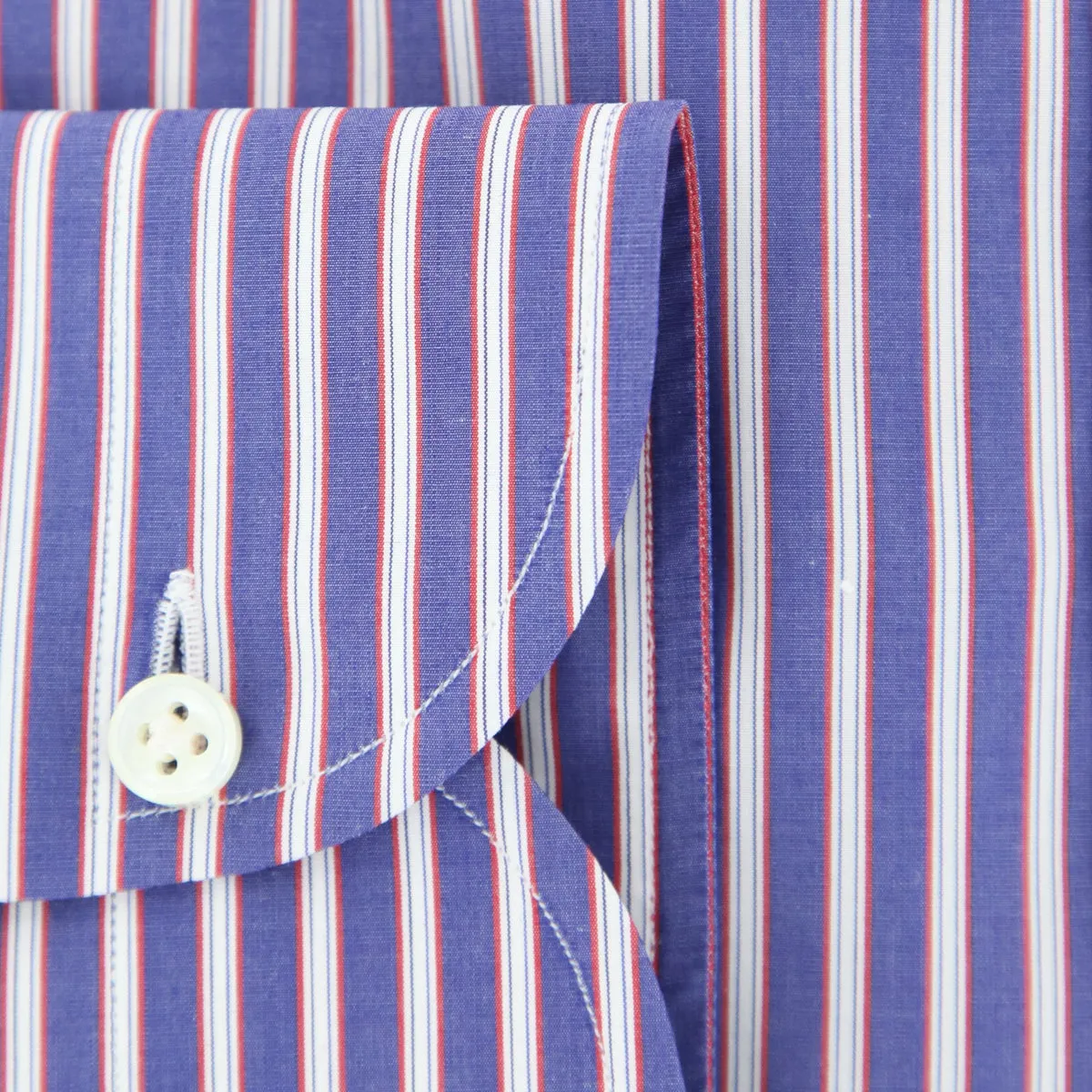 Luigi Borrelli Blue Shirt - Extra Slim