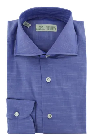 Luigi Borrelli Blue Shirt - Slim
