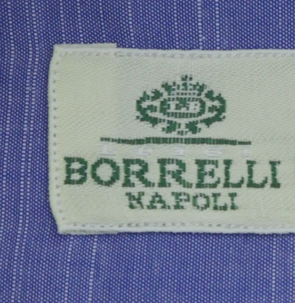 Luigi Borrelli Blue Shirt - Slim