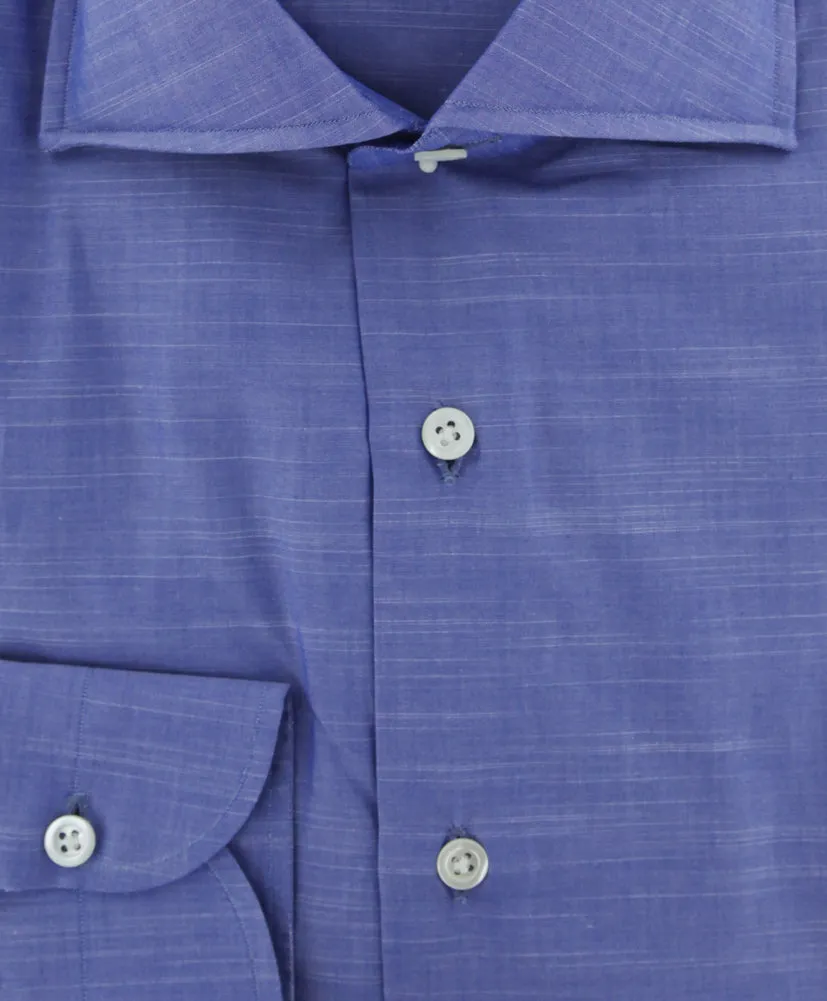 Luigi Borrelli Blue Shirt - Slim