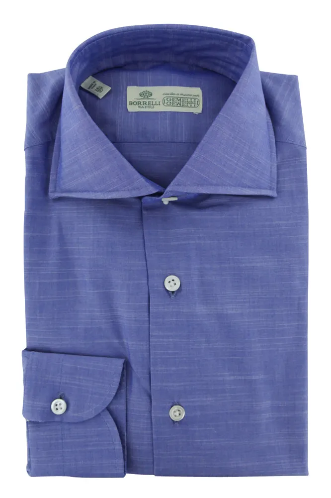 Luigi Borrelli Blue Shirt - Slim