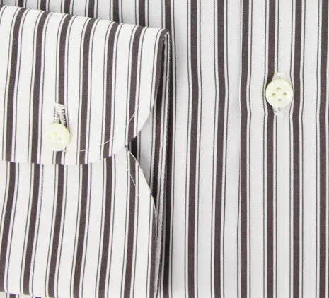Luigi Borrelli Brown Shirt – Size: 15.75 US / 40 EU