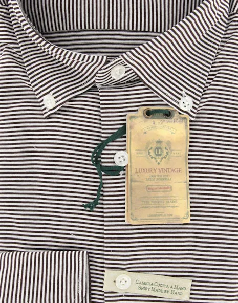 Luigi Borrelli Brown Shirt – Size: S US / S EU